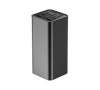 LeooTec Q2 Power Bank 20000MAH 65W PD - Compatibile con laptop - Schermo LCD - 2x USB -A, 2x USB -C