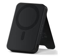 SATECHI OntheGo Power Bank, Qi2 Power Bank 10000mAh, Ricarica rapida da 15W, Batteria portatile con supporto per iPhone e Android - Nero