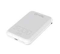 Celly Magcharge 5.000mah Power Bank Bianco