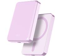 Powerbank BigBen Connected F152517 magnetico 5000mAh 15W MagSafe Qi rosa
