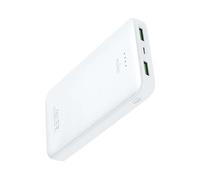 PURO Power Bank 20000mAh Due Porte USB-A E Una USB-C Fast Charge - Cavo Incluso; batteria esterna per smartphone e tablet