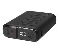 Powerbank RealPower PB-10000C PD+ mit 3x Type-C,Schwarz (458443)
