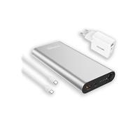 RealPower PB-20000PD Ioni di Litio 20000 mAh Alluminio - RealPower PB-
