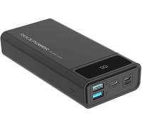 POWERBANK REALPOWER PB-20k PD 74 Wh, Nero