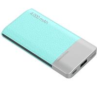 RealPower 282248 PB-4000 Power bank 4000 mAh LiPo Blu