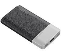 POWERBANK REALPOWER PB-4000 Fashion 4000 mAh, Nero, Argento