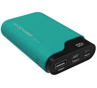 POWERBANK REALPOWER PB-7500C 27 Wh, Nero, Verde