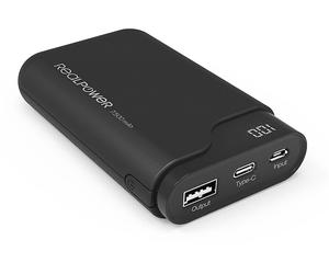 POWERBANK REALPOWER PB-7500C 7500 mAh, Nero