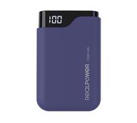 POWERBANK REALPOWER PB-7500C Navy Blue 7500 mAh, Nero, Blu