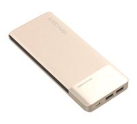 POWERBANK REALPOWER PB-8000 Fashion 8000 mAh, Nero, Champagne