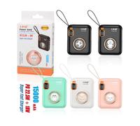 POWERBANK RICARICA VELOCE CON CAVO TYPE-C + 8PIN PD 22.5W + 18W 15000MAH TM16004