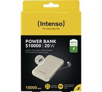 Intenso 7333031 S10000 Power bank 10000 mAh Consegna di potenza 3.0 LiPo Beige