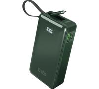 Powerbank SBS 10.000mAh con display LCD e cavo integrato Type-C PD20W verde
