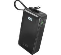 Powerbank SBS 10.000mAh con display LCD e cavo integrato Type-C PD20W verde