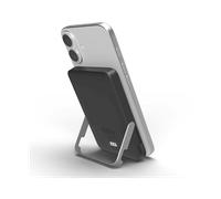 Power bank battery pack 5.000 mAh wireless con supporto stand integrato e LCD