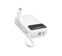 POWERBANK SBS PUFCBB10C2CHDWHI 10000 mAh, Trasparente
