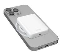 SBS TEBB5000HDMAG batteria portatile 5000 mAh Carica wireless Bianco