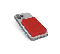 SBS TEBB5000MAG1CR batteria portatile Polimeri di litio (LiPo) 5000 mAh Carica wireless Rosso