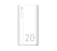 Powerbank Silicon Power QS15 20000 mAh Bianco Ricarica Rapida 3 Uscite USB