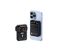 Powerbank - Power Bank Wireless Magnetico 3 In 1 Con Led 10.000 Mah 22,5w Nero