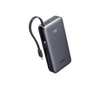 POWERBANK UGREEN PB528 - Ricarica Veloce, 2 Porte USB, Compatibile con Smartphone e Tablet 20000 mAh, Grigio