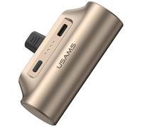 Powerbank USAMS PB79 Mini Tail Plug Portatile 3000mAh USB-C Beige