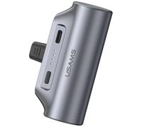 Powerbank USAMS PB79 Mini Tail Plug Portatile 3000mAh USB-C Grigio