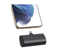 Veger, Mini caricatore esterno 5000mAh Connettore USB-C Power Delivery 20W, Nero