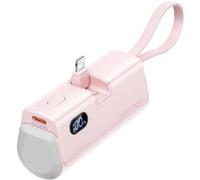 Powerbank Vention FHRP0 4800mAh Rosa 22.5W LED Type-C Lightning