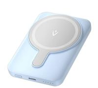 Vention PowerBank 5000mAh Magnetico Wireless - Doppia USB-C - Ricarica Rapida 20W - Display Luminoso - Colore Blu