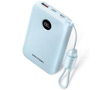 Powerbank Vention FKAL0-C 10000 mAh 22.5W USB-A/USB-C Blu Ricarica Rapida