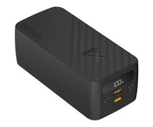 POWERBANK XTORM Go2 - uscita USB-C 45W, ricarica rapida, display digitale, funzione pass-through 40000 mAh, Nero