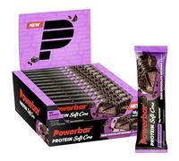 Powerbar Barrette Proteiche - Soft Core - Dark Chocolate Brownie - 12x48 g - Barretta Proteica ad Alto Contenuto di Proteine e a Basso Contenuto di Zuccheri