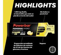 Powerbar Gel Energetico Lemon Infused 67ml Multicolor