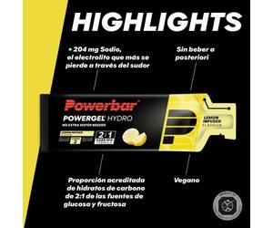 Powerbar Gel Energetico Lemon Infused 67ml Multicolor