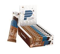 Powerbar Plus 33% Protein Bars Box Chocolate&peanut 90g 10 Units Blu