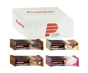 Powerbar - Protein Plus - Low Sugar Multiflavour Box - 16x35g - Barretta proteica con fibre