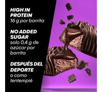 Powerbar Scatola Di Barrette Energetiche Protein Soft Core 48g Dark Chocolate Brownie 12 Unità Multicolor