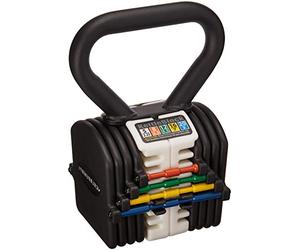 PowerBlock KettleBlock, unisex, IB-KB40, Black/White, 40-Pound