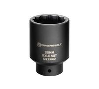 Powerbuilt - 1/2" Drive x 39mm Asse Dado Socket, Strumenti Speciali (Auto), Strumenti di Servizio (Auto) - Azione Aperta, Strumenti Speciali - Sterzo e Sospensioni (641442)