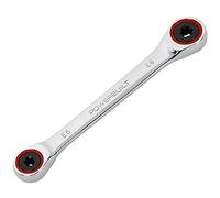 Powerbuilt Ratcheting double box-end e-star wrench - E6/E8, 641759