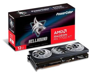 Powercolor VGA RX 7700XT 12GB GDDR6 Hellhound