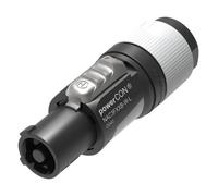 Powercon Bloccaggio Presa, Potenza Fuori , Grigio, 3 Palo, 10mm - 16mm -