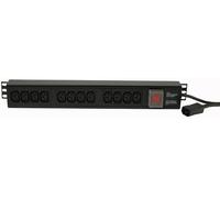 POWERDATA TECHNOLOGIES - VIEC/12/C14 - PDU VERTICALE IEC 12 VIE C14