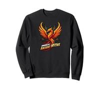 Powered By Ancient Myths Phoenix Fire Bird Felpa