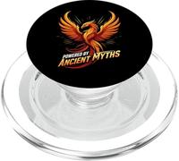 Powered By Ancient Myths Phoenix Fire Bird PopSockets PopGrip per MagSafe