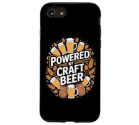Powered By Craft Beer Brew Lover tazze Custodia per iPhone SE (2020) / 7/8