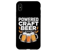 Powered By Craft Beer Drink Lover tazze Custodia per iPhone XS Max