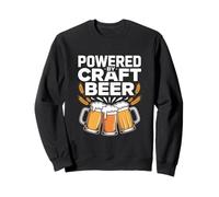 Powered By Craft Beer Drink Lover Tazze Felpa