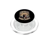 Powered by Dark Roast Dawn Chorus Birdwatching PopSockets PopGrip per MagSafe